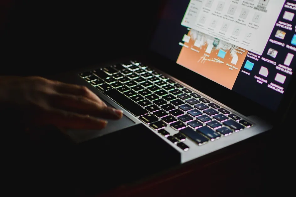 MacBook Pro turned-on
